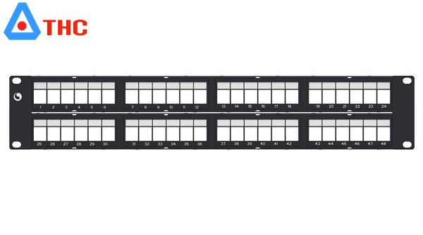 Patch Panel 48 Port CAT5E COMMSCOPE (760237041 | 9-1375091-2)